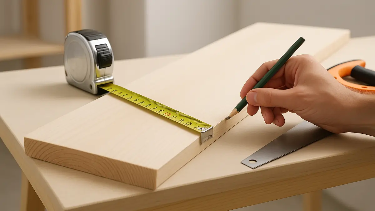 DIY hondenloopplank maken stap 1