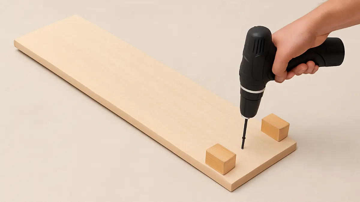 DIY hondenloopplank maken stap 3