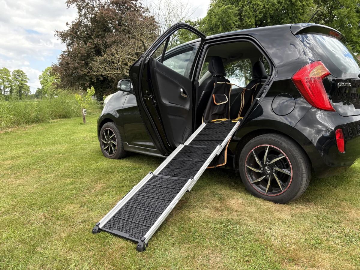 Priorpet uitschuifbare hondenloopplank